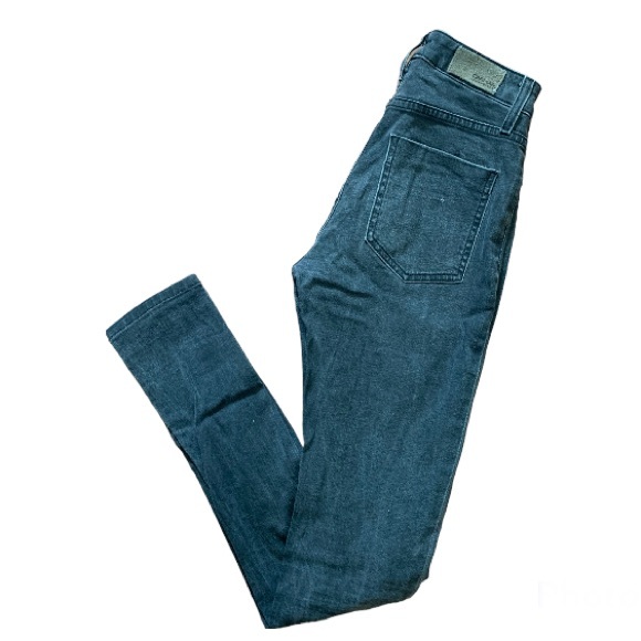 Carmar Los Angeles High Rise Charcoal Skinny Stretch Jeans Size 26 - Picture 9 of 13